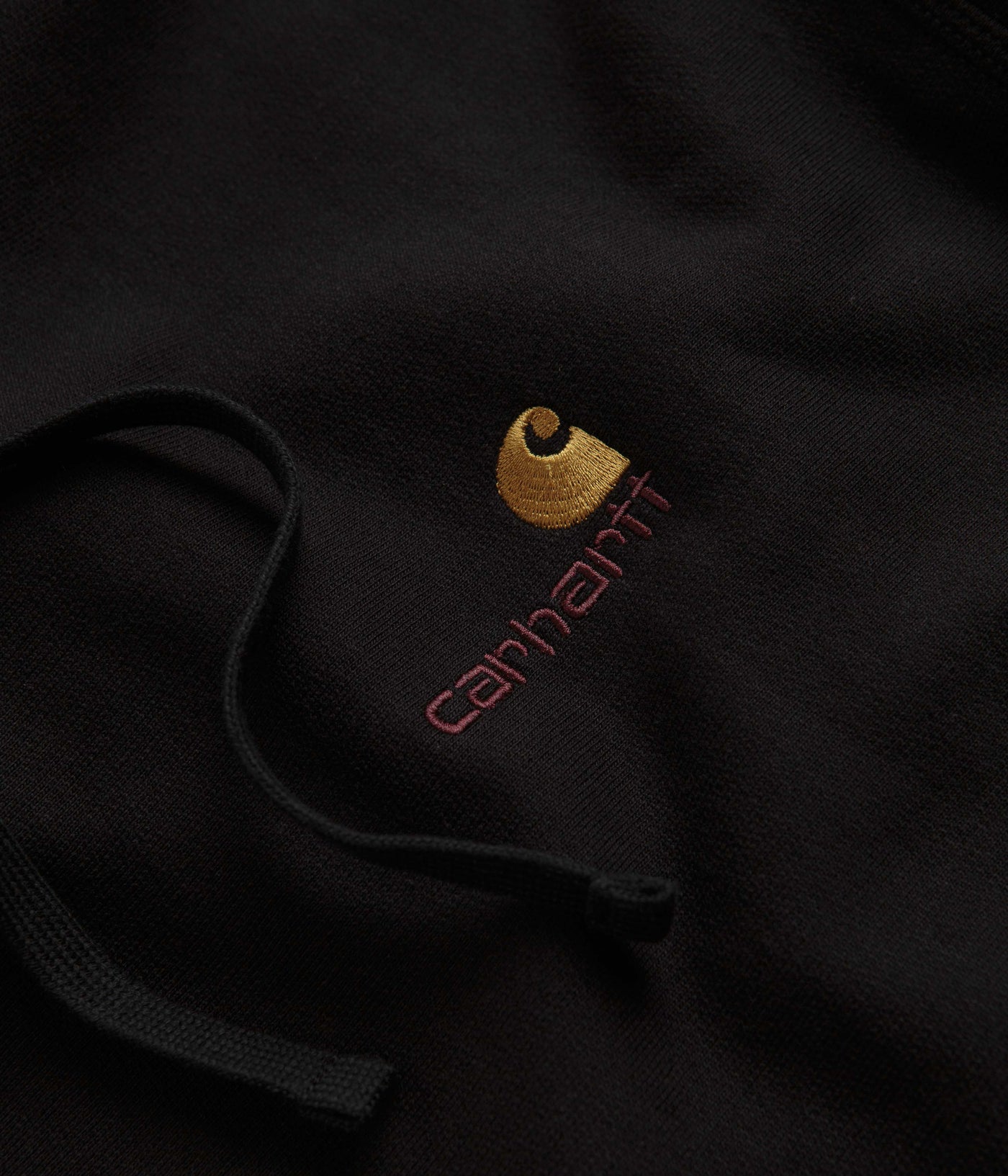 Carhartt Sweat à capuche American - Noir