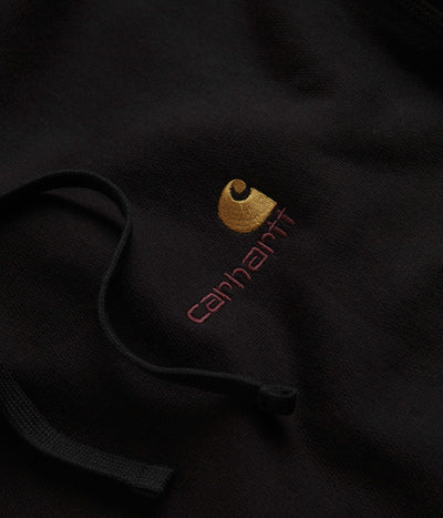 Carhartt Sweat à capuche American - Noir